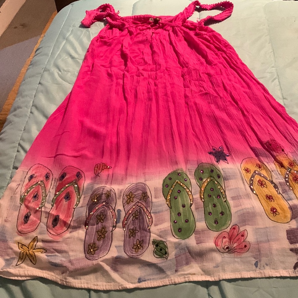 Cute flip flop dress